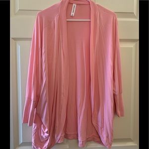 Zenana Pocket Cardigan - Pink